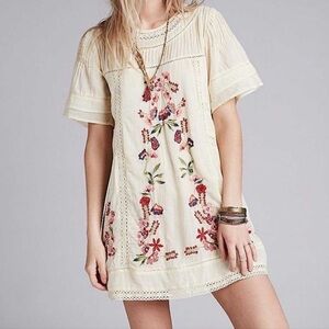 Free People Perfectly Victorian Mini Dress size M